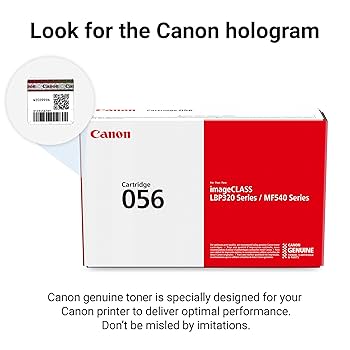 カートリッジ　056 Amazon.com: Canon Genuine 056 Black Toner Cartridge